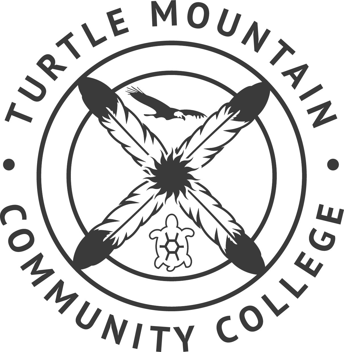 Turtle Mountain Community College logo